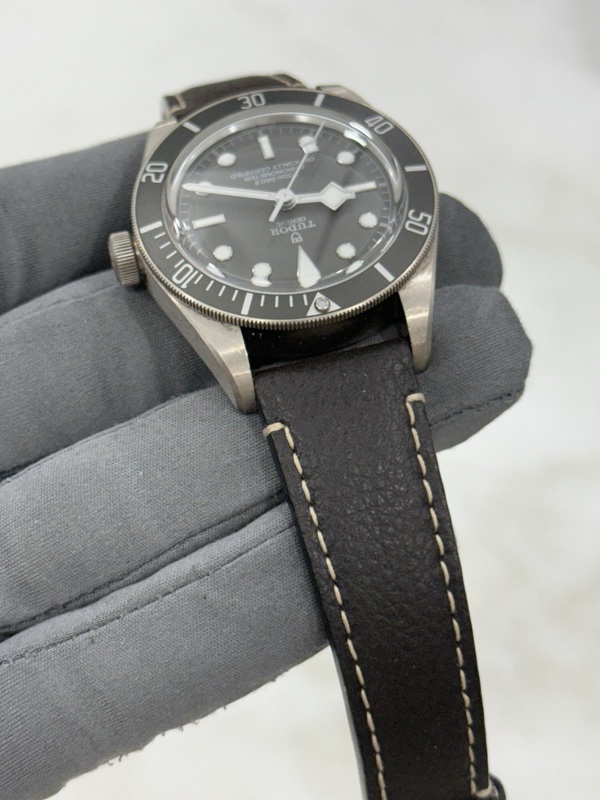 2021 Tudor Black Bay BB58 Grey Dial Men's Silver Watch 79010SG - Box+Papers