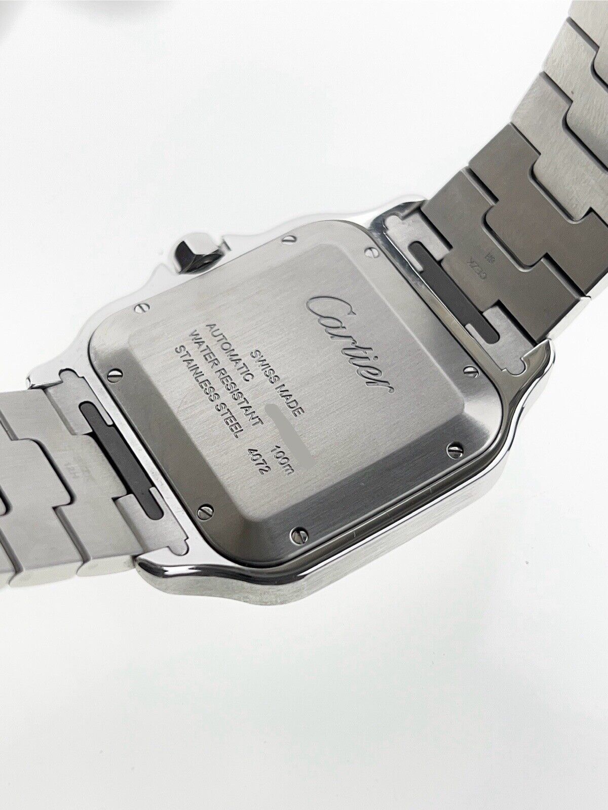 2020 Cartier Santos Large Stainless Steel Automatic Men’s Watch WSSA0018