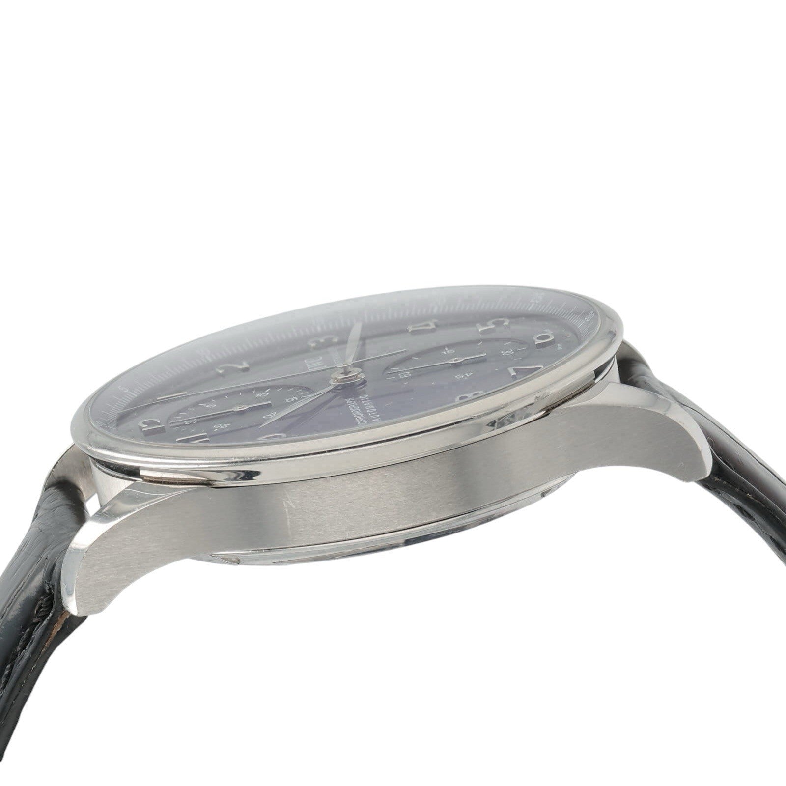 IWC Portuguese Stainless Steel Black Dial 41mm Automatic Men’s Watch IW371447