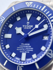 2015 Tudor Pelagos Blue Dial Titanium Case & Bracelet Automatic 42MM 25600TB B/P
