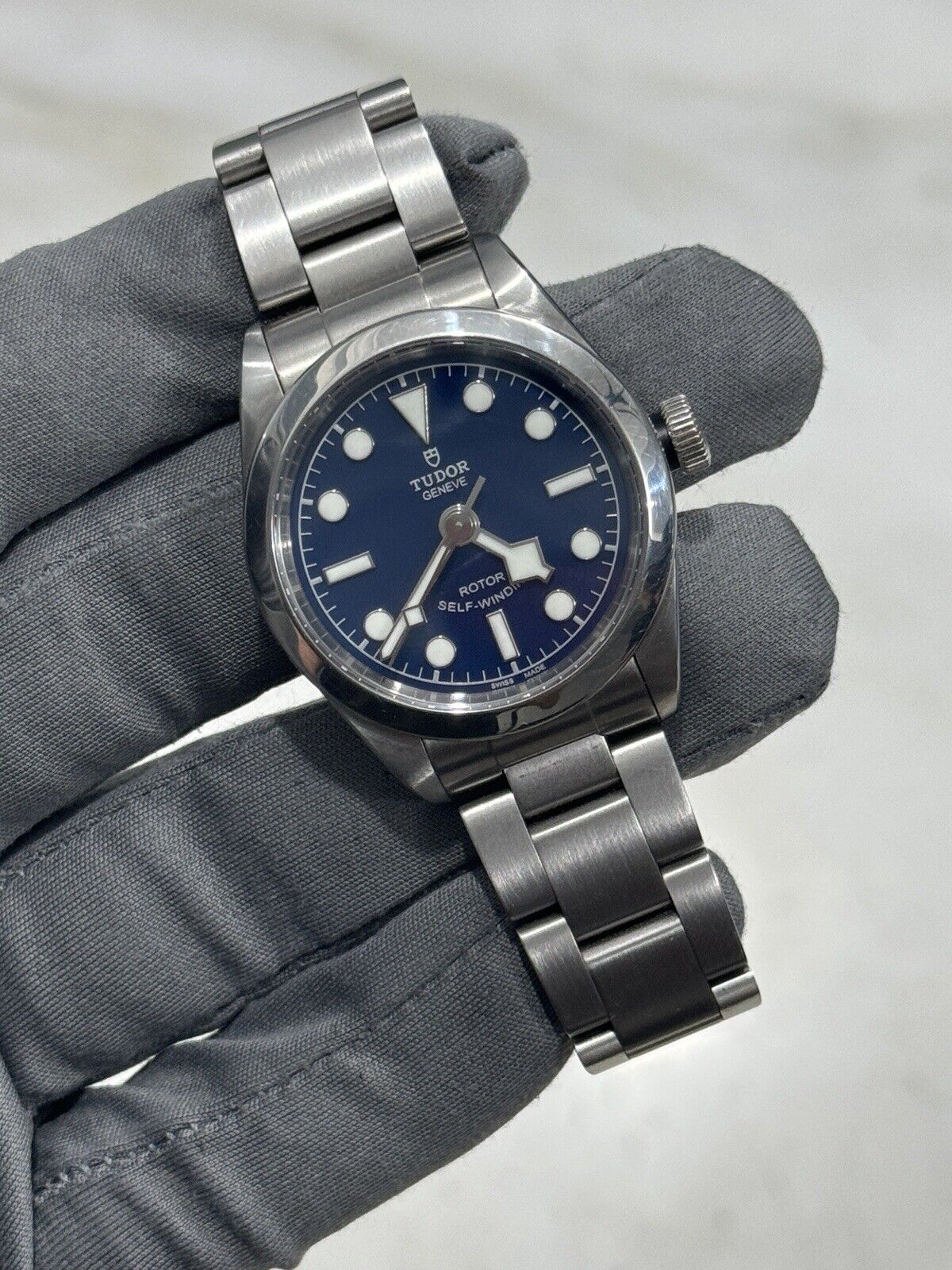 2019 Tudor Black Bay 32 Stainless Steel Blue 32mm Automatic Men’s Watch 79580