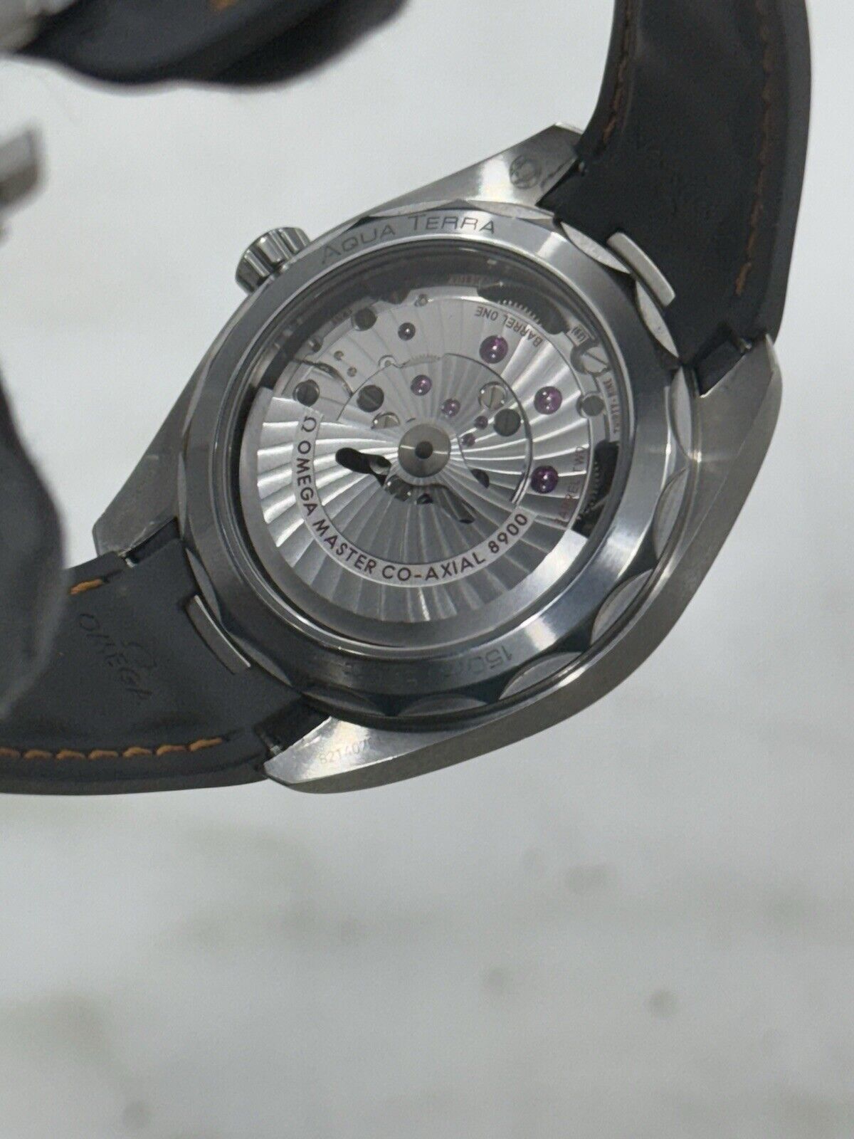 2021 Omega Seamaster Aqua Terra Automatic Rubber Strap Watch 220.12.41.21.02.002