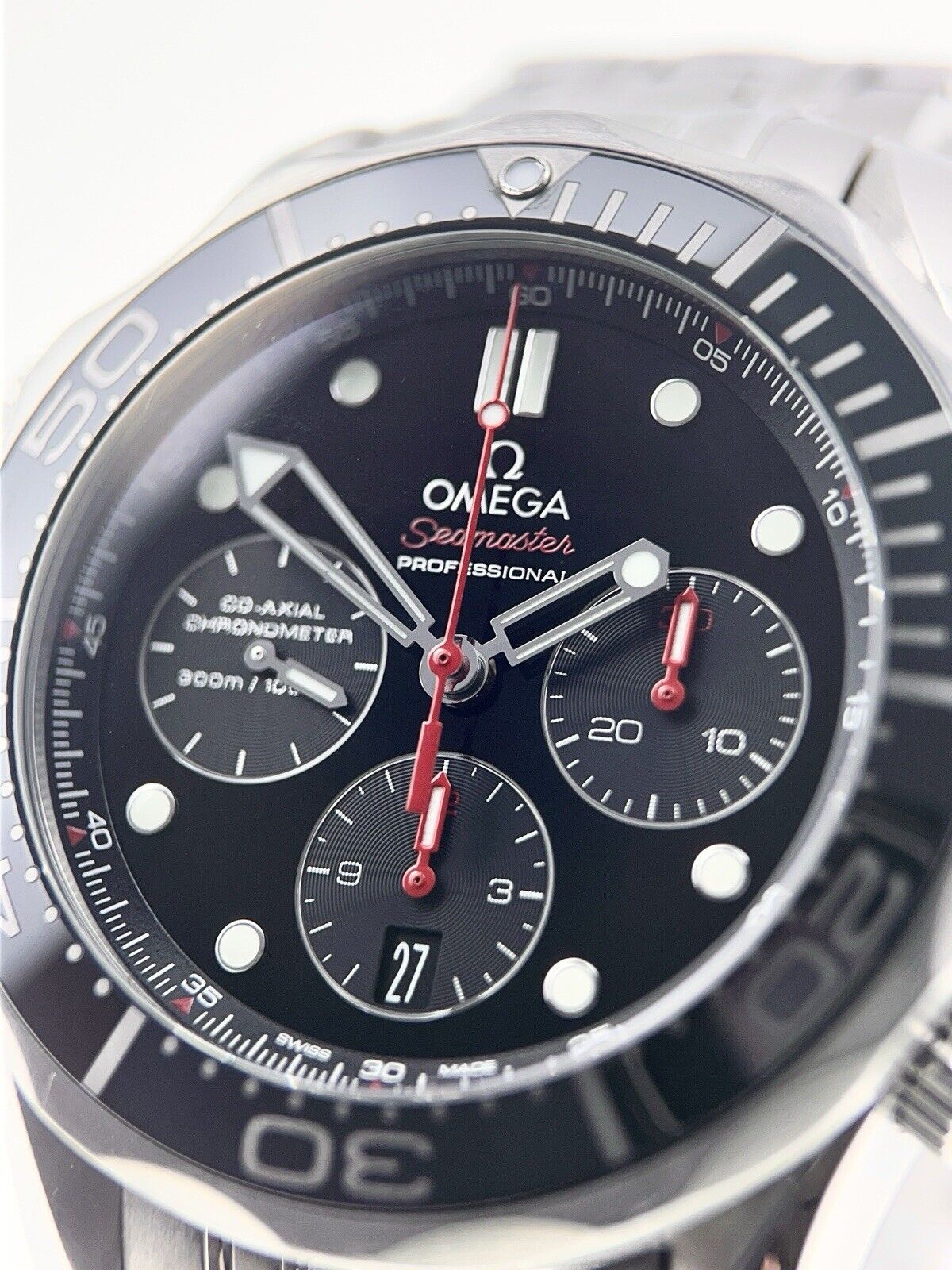 2015 Omega Seamaster Diver 300m Steel 44mm Mens Watch 212.30.44.50.01.001