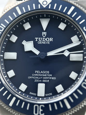 2021 Tudor Pelagos FXD Blue Dial Automatic Watch On Rubber 25707B/21 - Box/Paper
