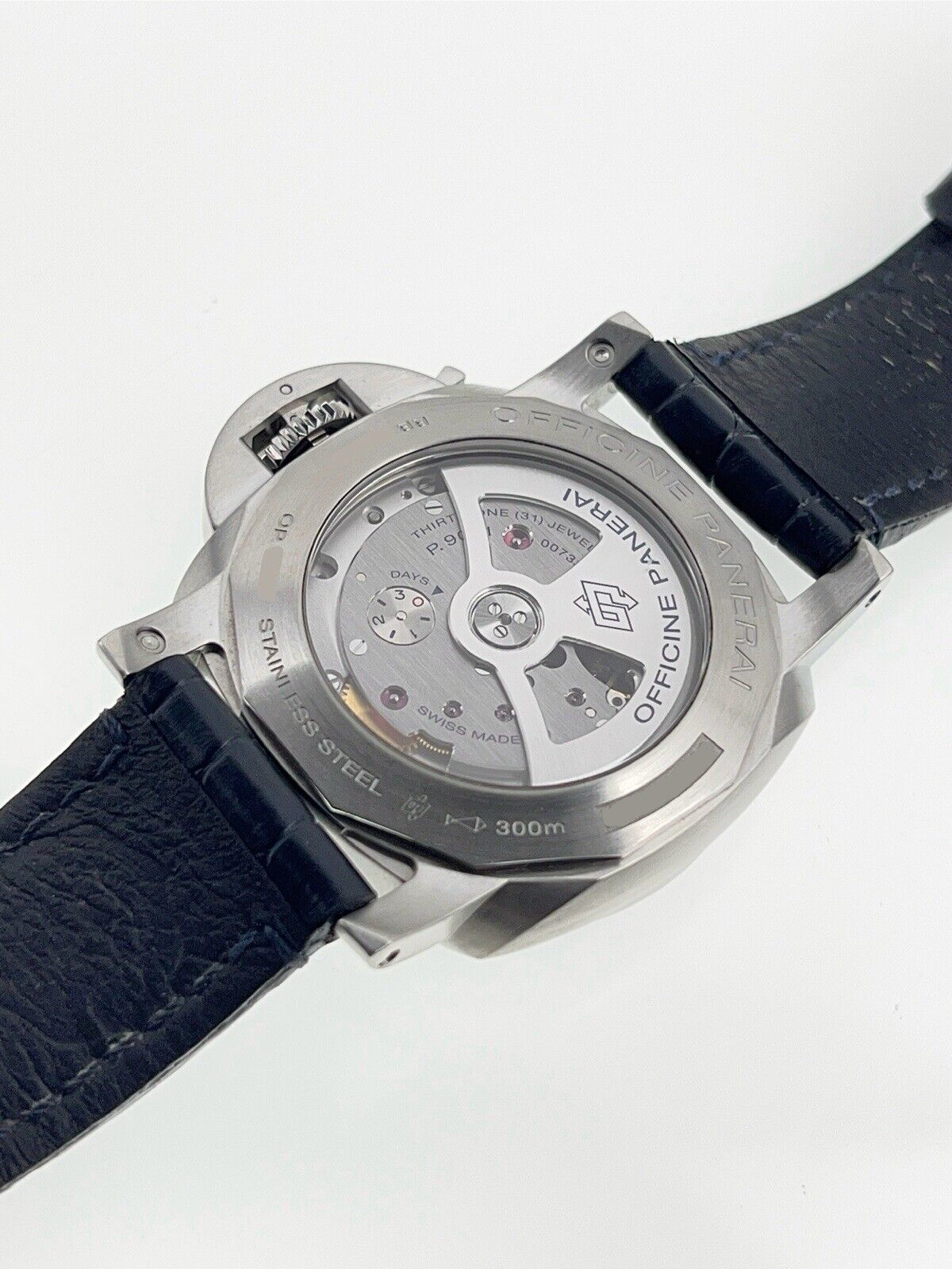 2022 Panerai Luminor GMT Steel Blue Dial 44mm Automatic Men’s Watch PAM1033