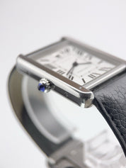 2021 Cartier Tank Solo XL Steel 31mm Roman Dial Automatic Men’s Watch WSTA0029