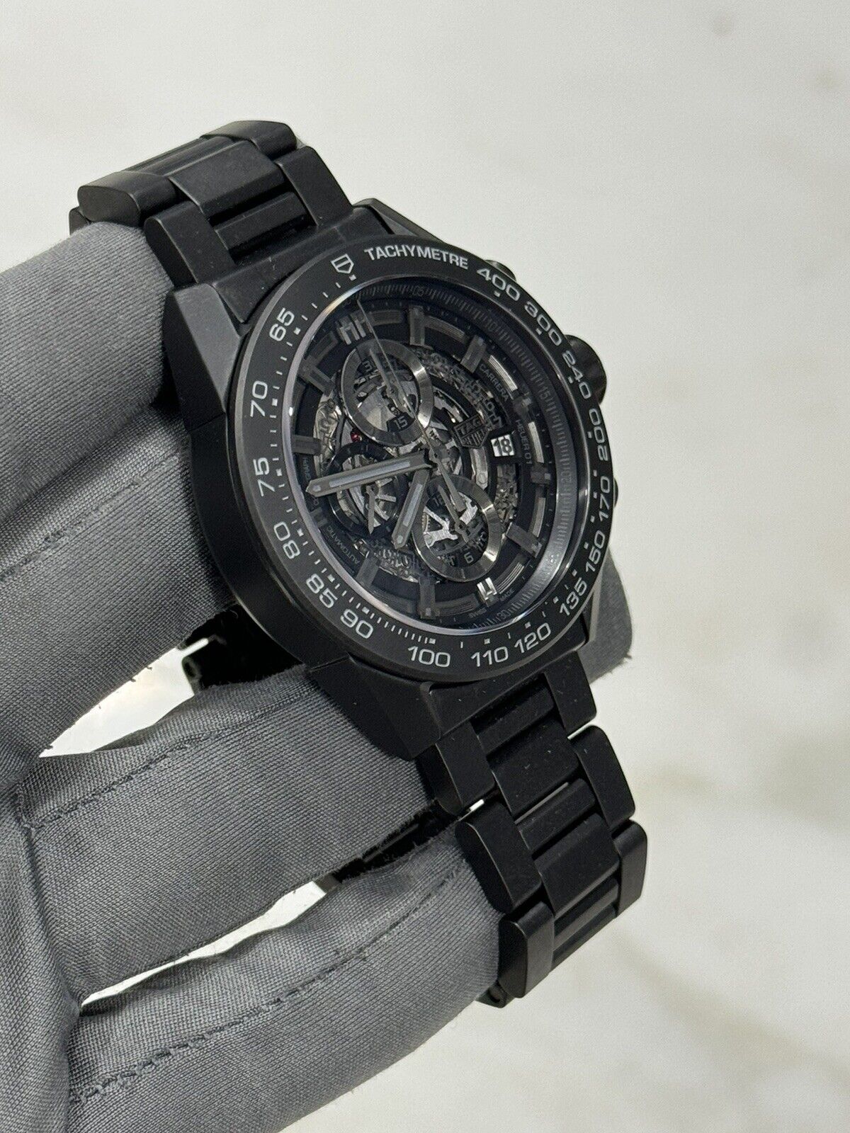 2018 Tag Heuer Carrera Ceramic Chronograph Automatic Watch CAR2A91 - Box/Papers