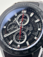 2022 Tag Heuer Carrera Calibre 01 Ceramic 43mm Automatic Men's Watch CAR2090