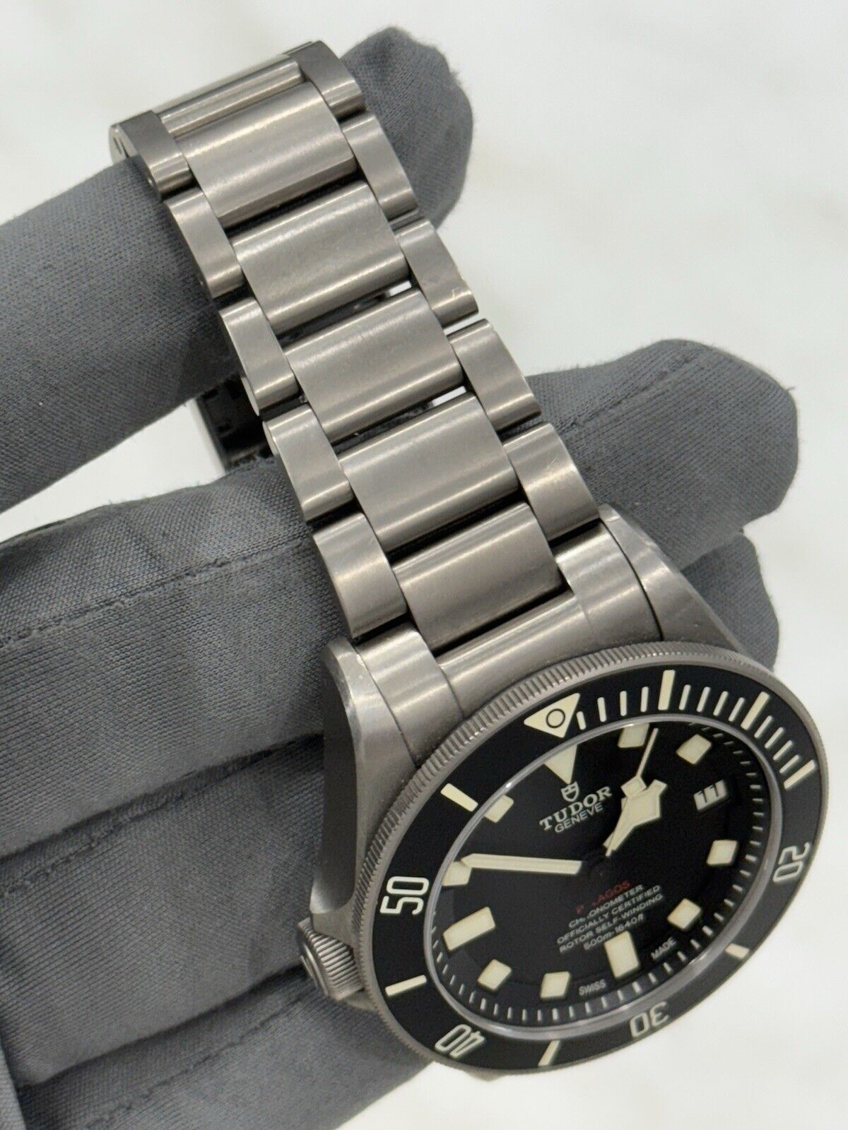 2019 TUDOR Pelagos LHD Men's Black Dial 25610TNL Titanium Automatic Watch -  B/P