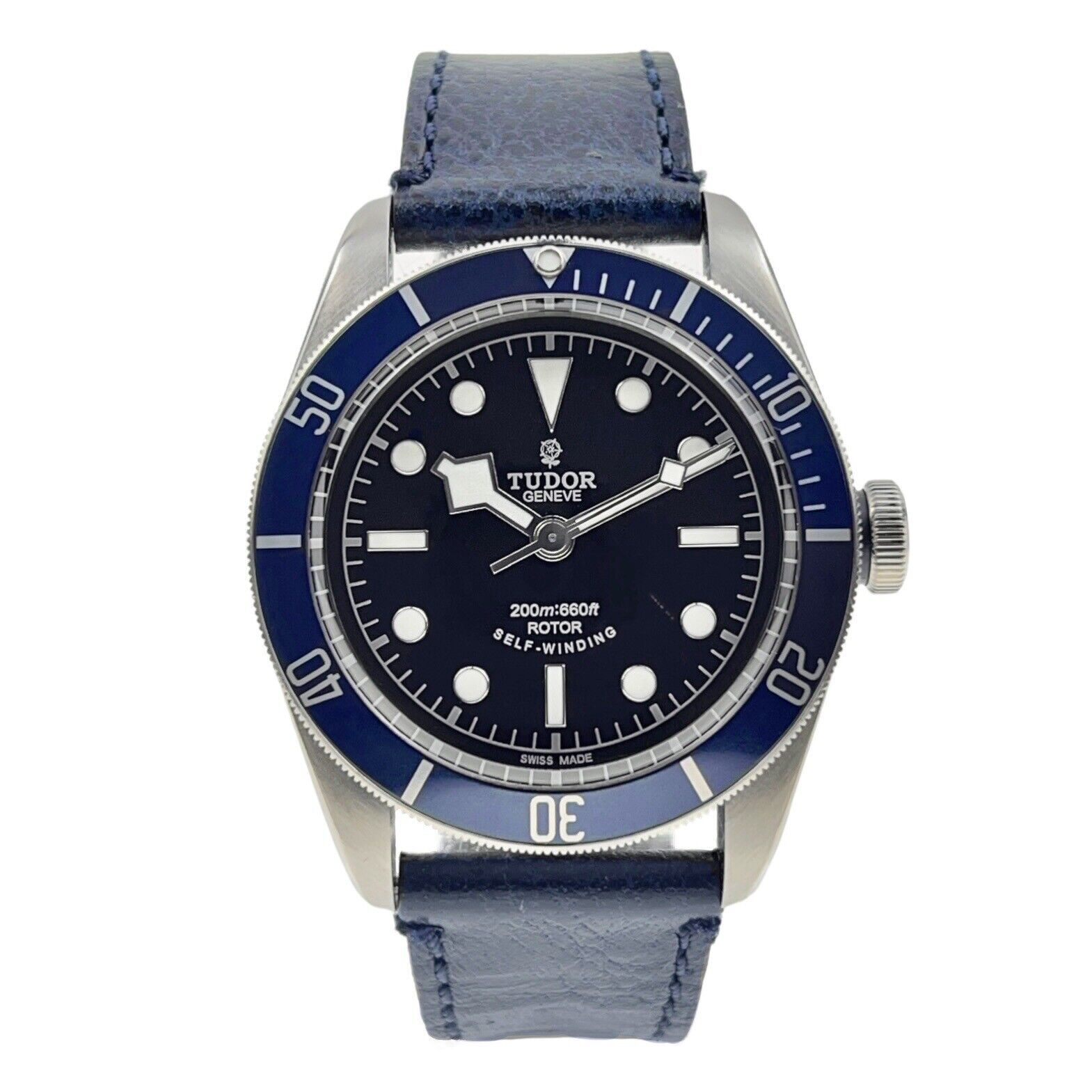2016 Tudor Black Bay Stainless Blue/Black 41mm Automatic Men’s Watch 79220B