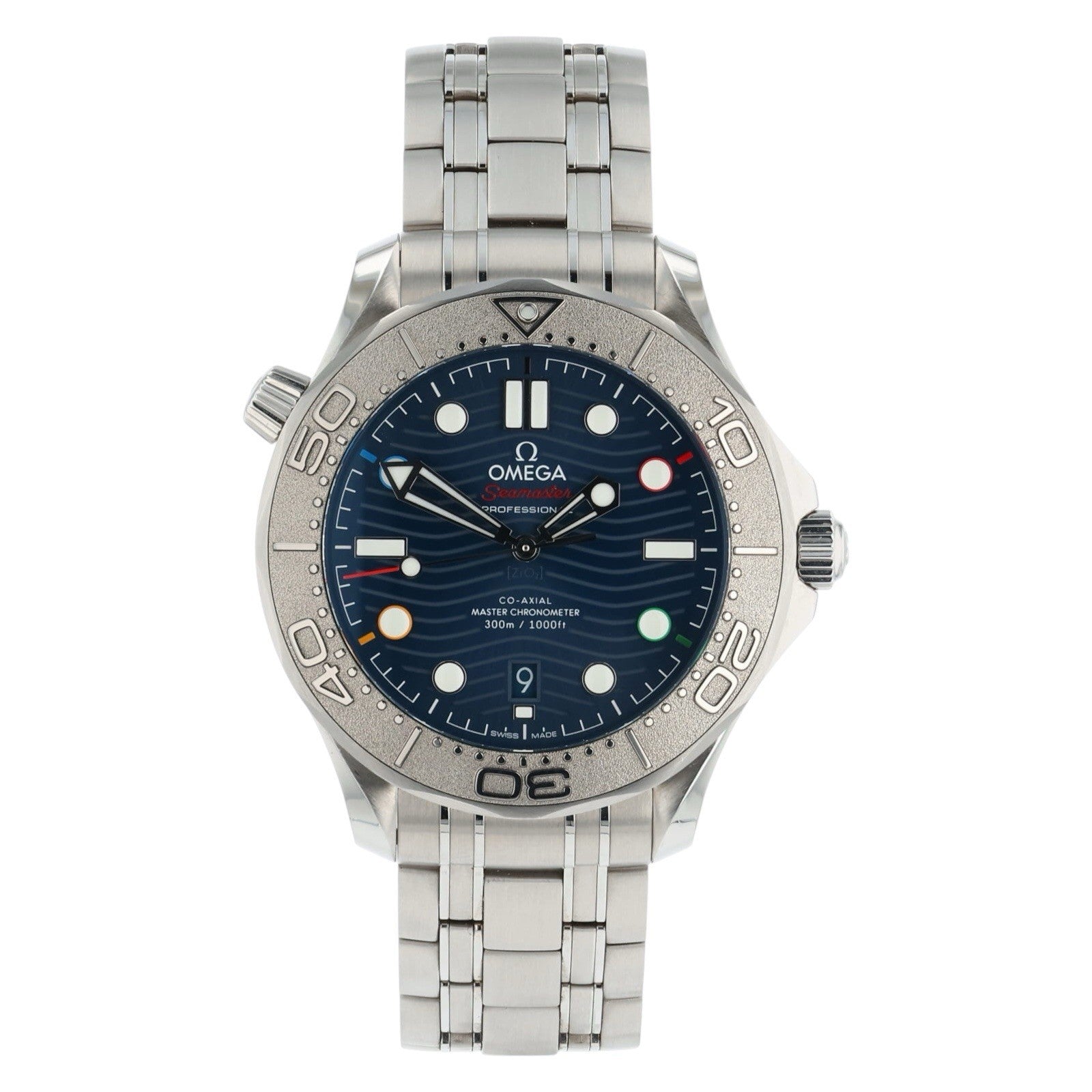 Omega Seamaster Diver Steel Blue Dial 42mm Automatic Mens 522.30.42.20.03.001