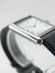 2023 Cartier Tank Must Solarbeat Large Steel Quartz Watch WSTA0059 - Box/Papers