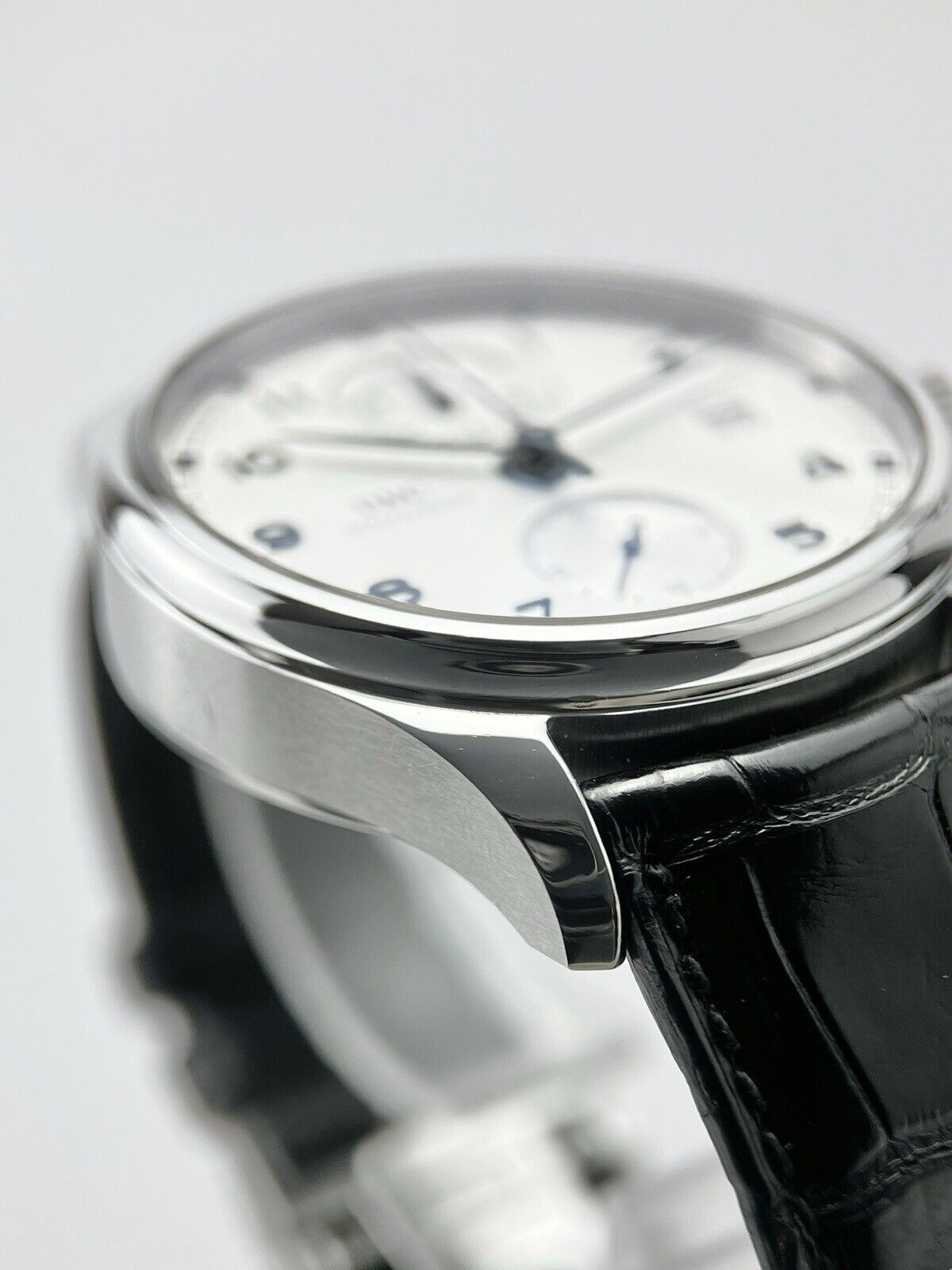 2018 IWC Portuguese Automatic 42mm Silver Dial Watch IW390302 - Box & Papers