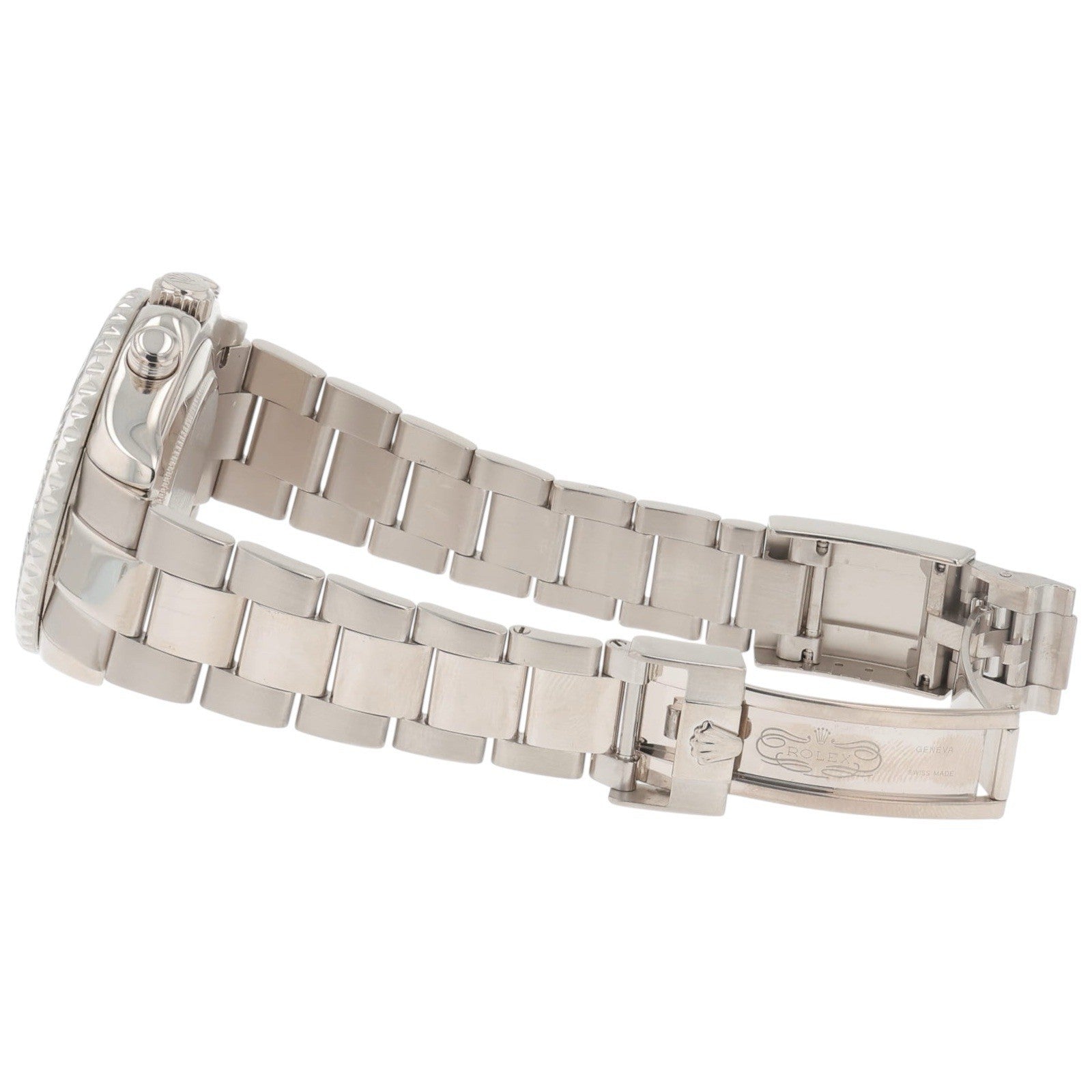 Rolex Yacht-Master II 18k White Gold 44mm White Dial Automatic Mens Watch 116689