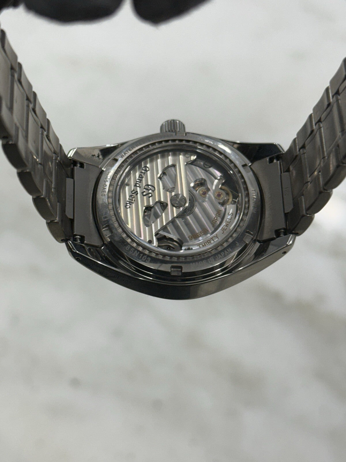 2022 Grand Seiko Spring Drive Snowflake Date Watch SBGA211 Titanium  - Box/Paper