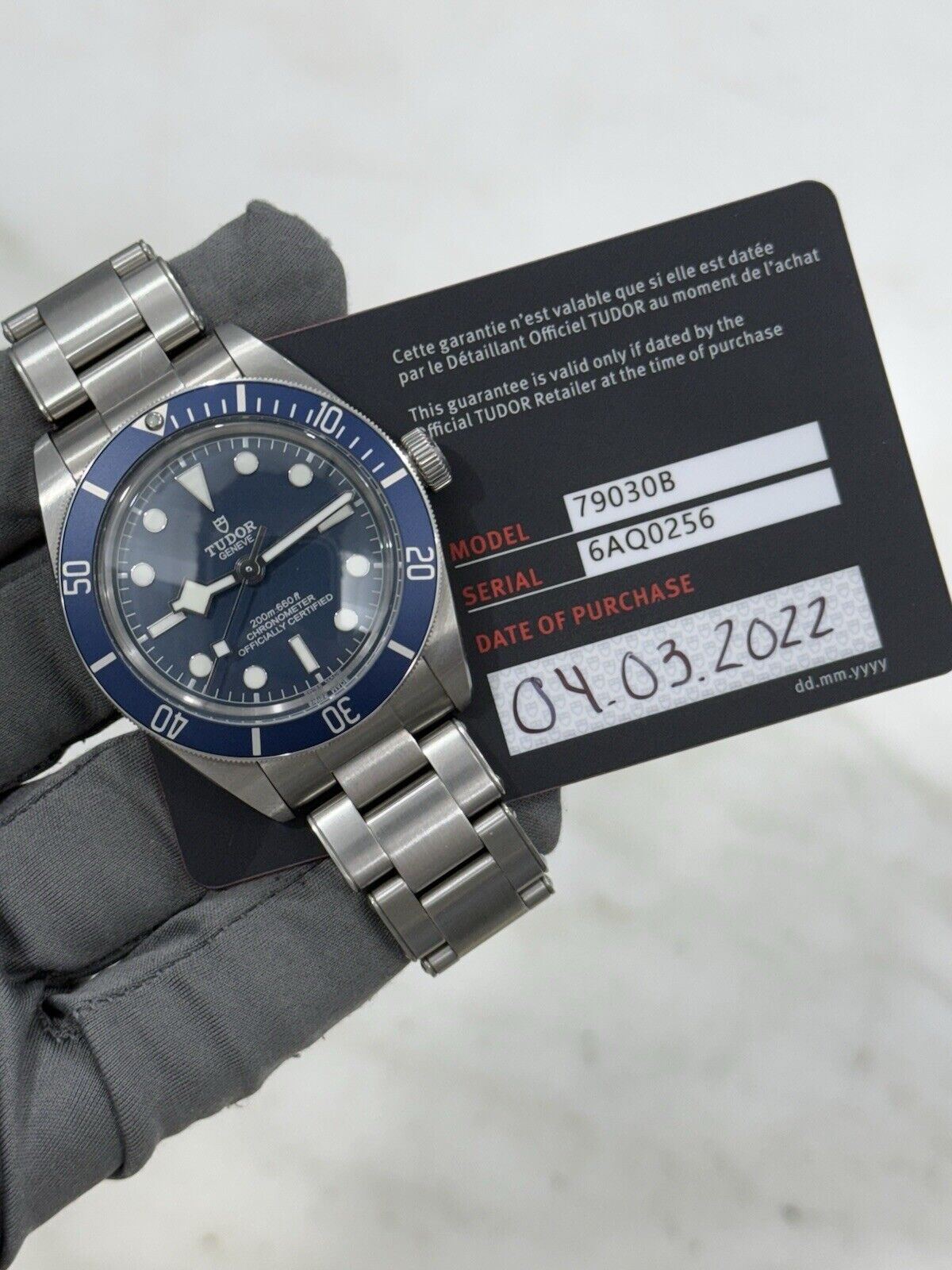 2022 Tudor Black Bay 79030B Stainless Steel Men's Watch 39mm - Box and Papers