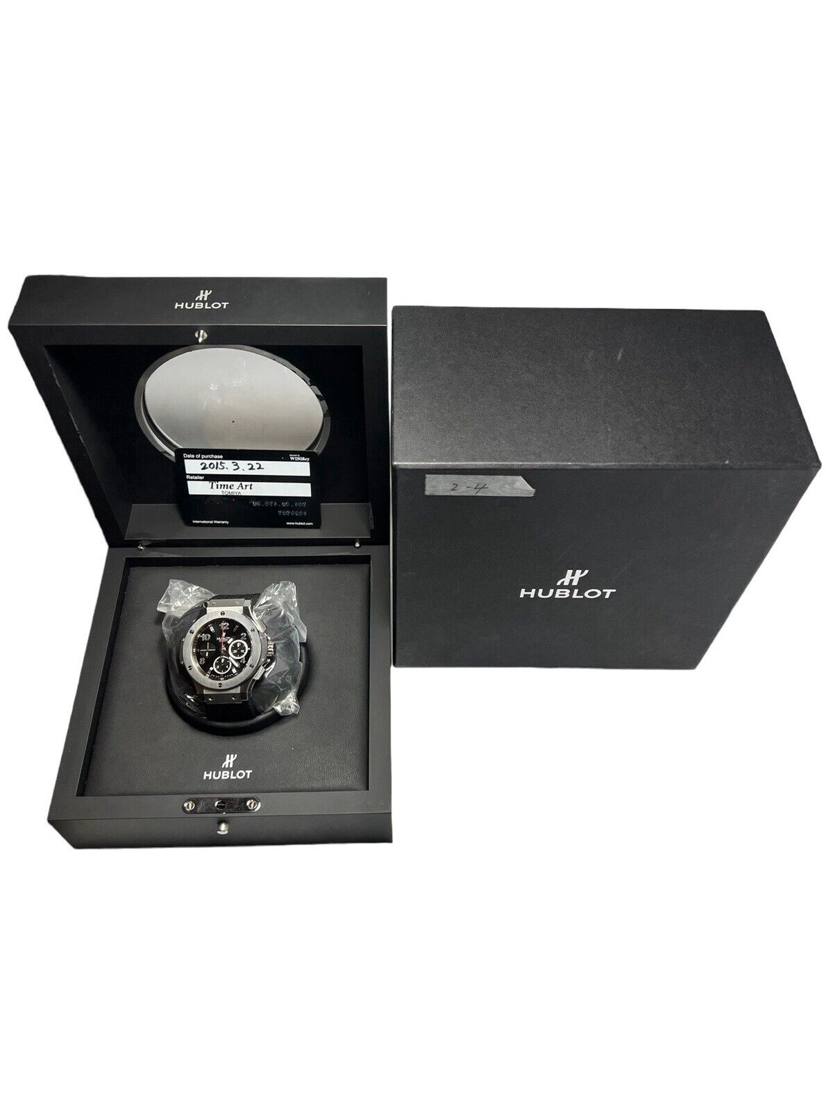 2015 Hublot Big Bang Steel 44mm Automatic Men’s Watch 301.SX.130.RX - B/P