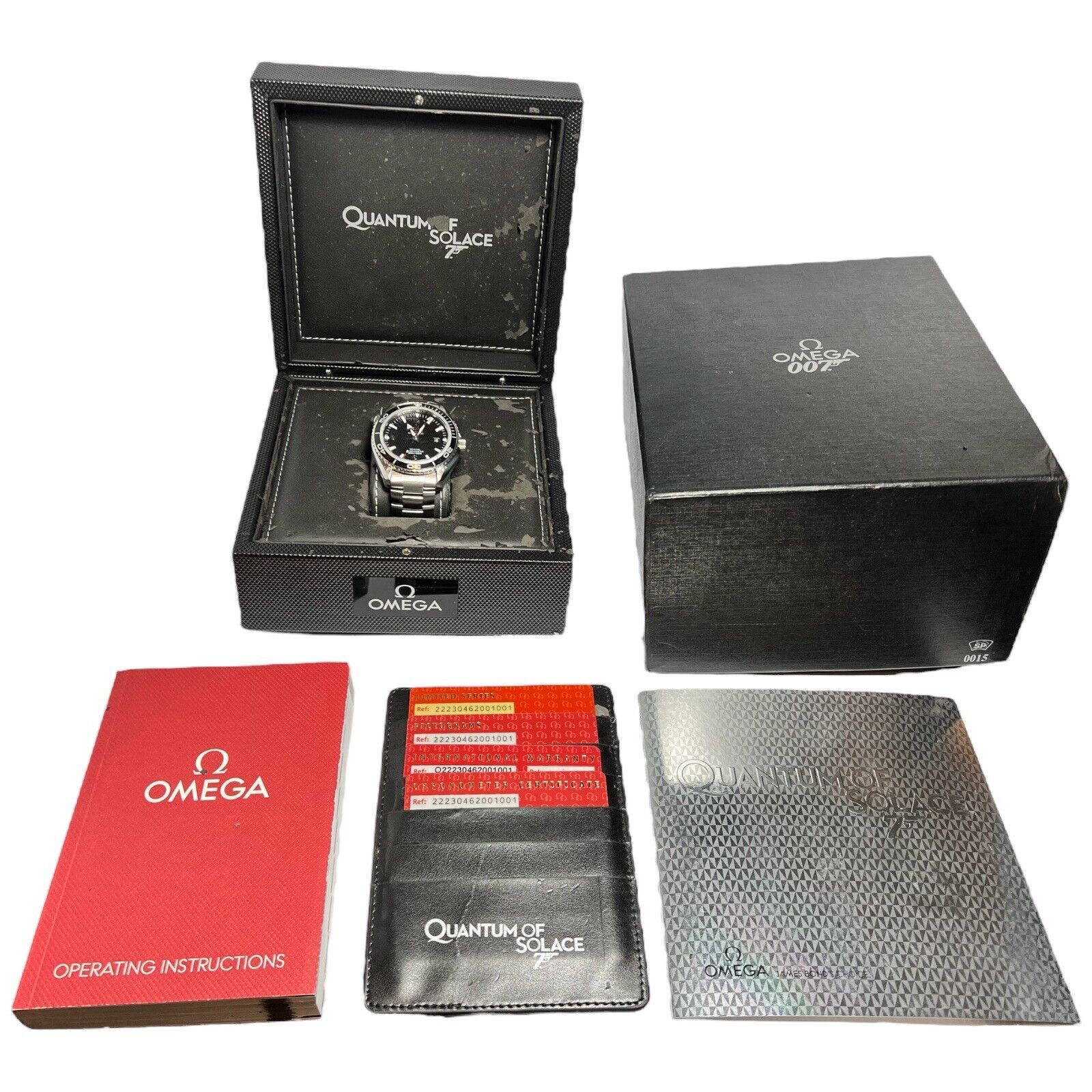 Omega Seamaster Planet Ocean Limited Edition James Bond “007” Quantum of Solace
