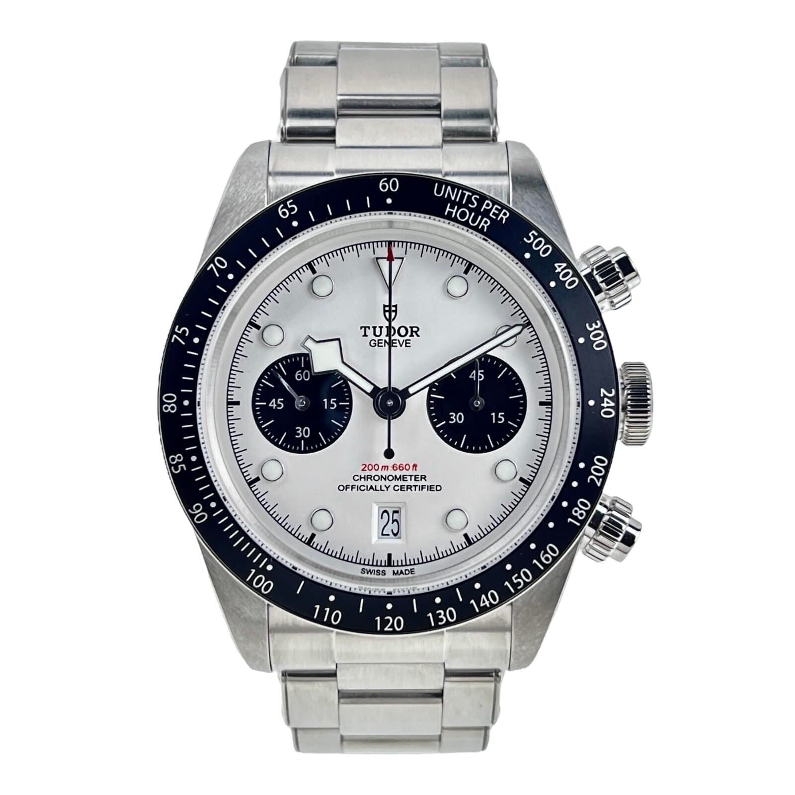 2021 Tudor Black Bay Chrono Panda 41mm Automatic Men’s Watch 79360N - Box/Papers