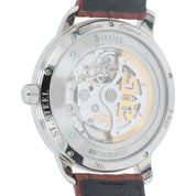 Glashutte Original Sixties Steel Red Dial 42mm Automatic Mens 2-39-47-09-02-04