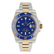 Rolex Submariner Date Steel & Gold Blue Dial 40mm Automatic Men’s Watch 116613