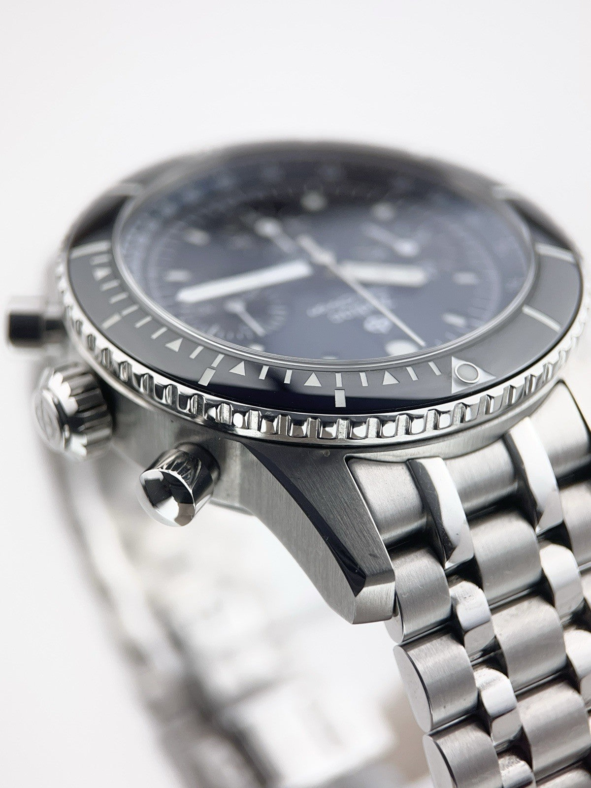 Zodiac Sea-Chron Stainless Steel Blue Dial 42mm Automatic Men’s Watch ZO3605