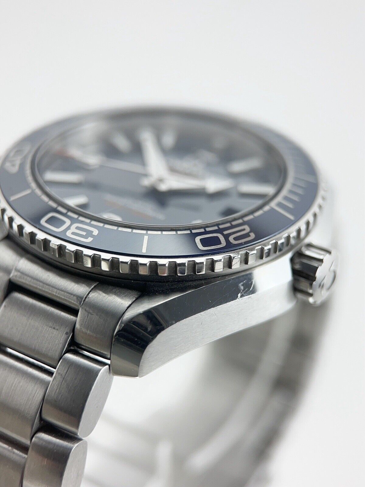 2021 OMEGA Seamaster Planet Ocean Blue Steel 40mm Mens Watch 215.33.40.20.03.001