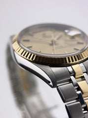 2005 Tudor Prince Stainless Steel Gold Dial 36mm Men’s Watch 76213 - Box/Papers