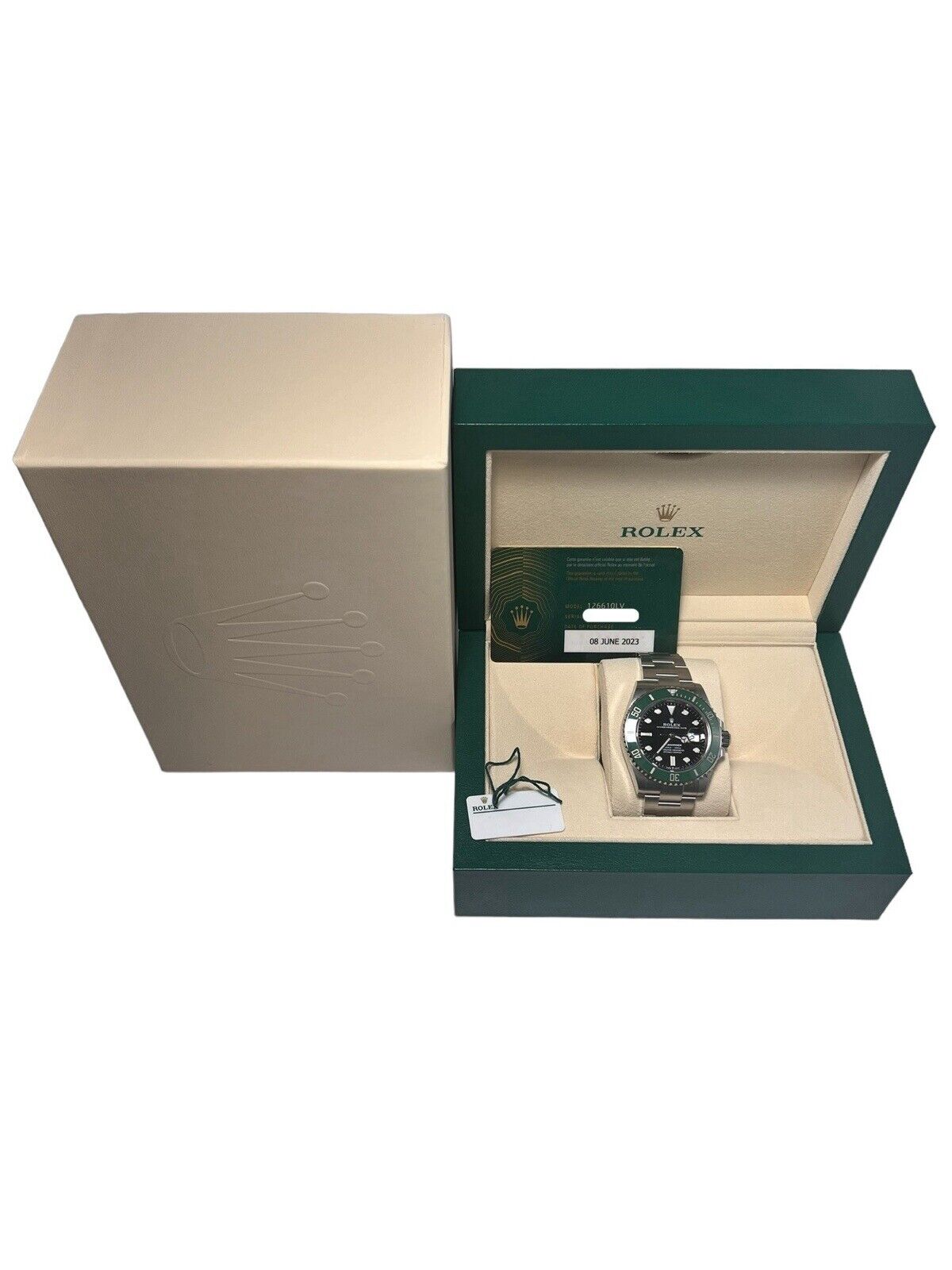 2023 Rolex Submariner Starbucks Steel 41mm Automatic Men’s Watch 126610LV