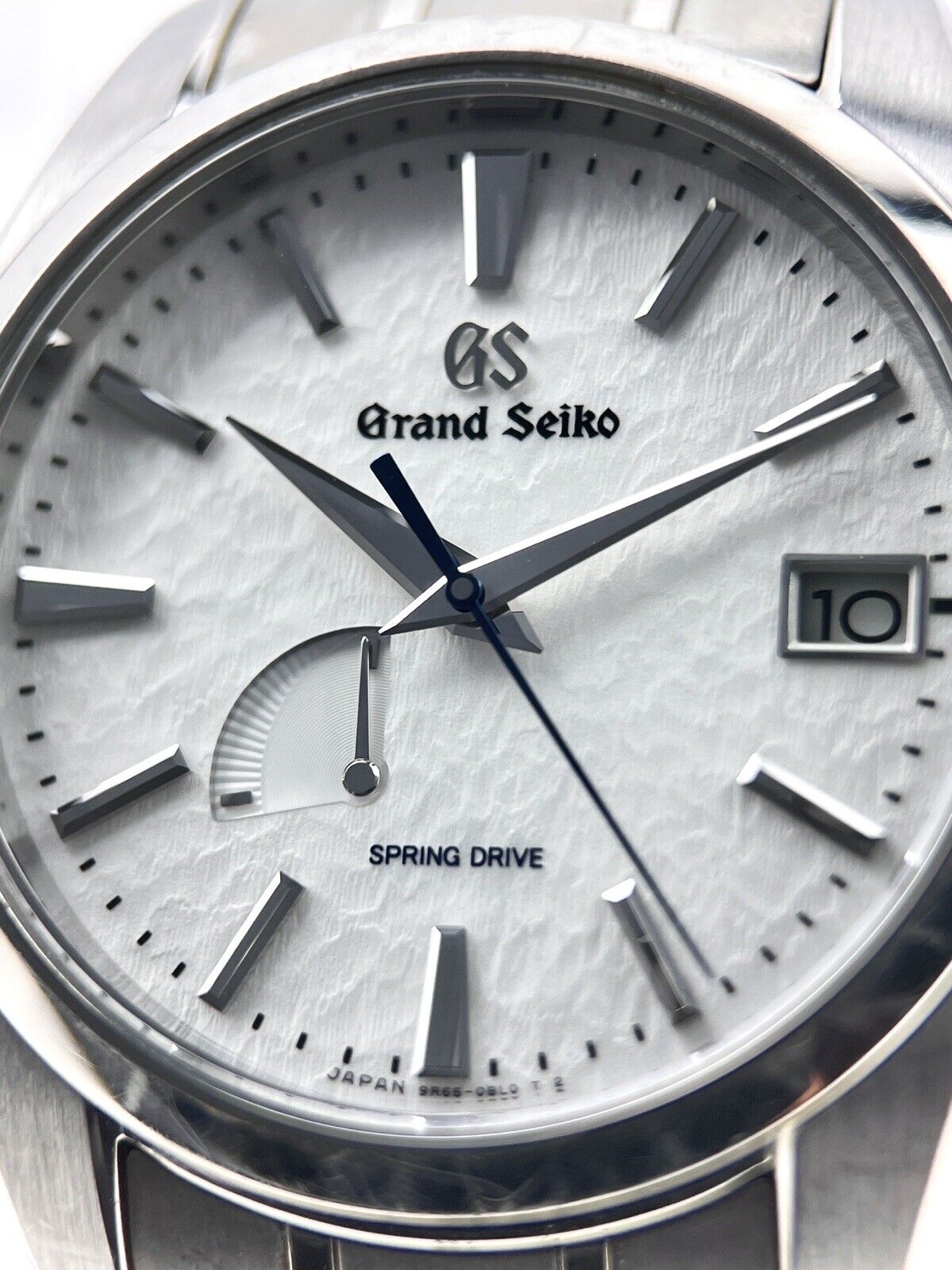 2020 Grand Seiko Spring Drive Snowflake Date 40mm Watch SBGA211 Titanium  - B/P