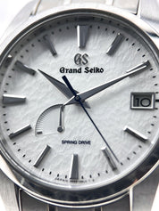 2020 Grand Seiko Spring Drive Snowflake Date 40mm Watch SBGA211 Titanium  - B/P