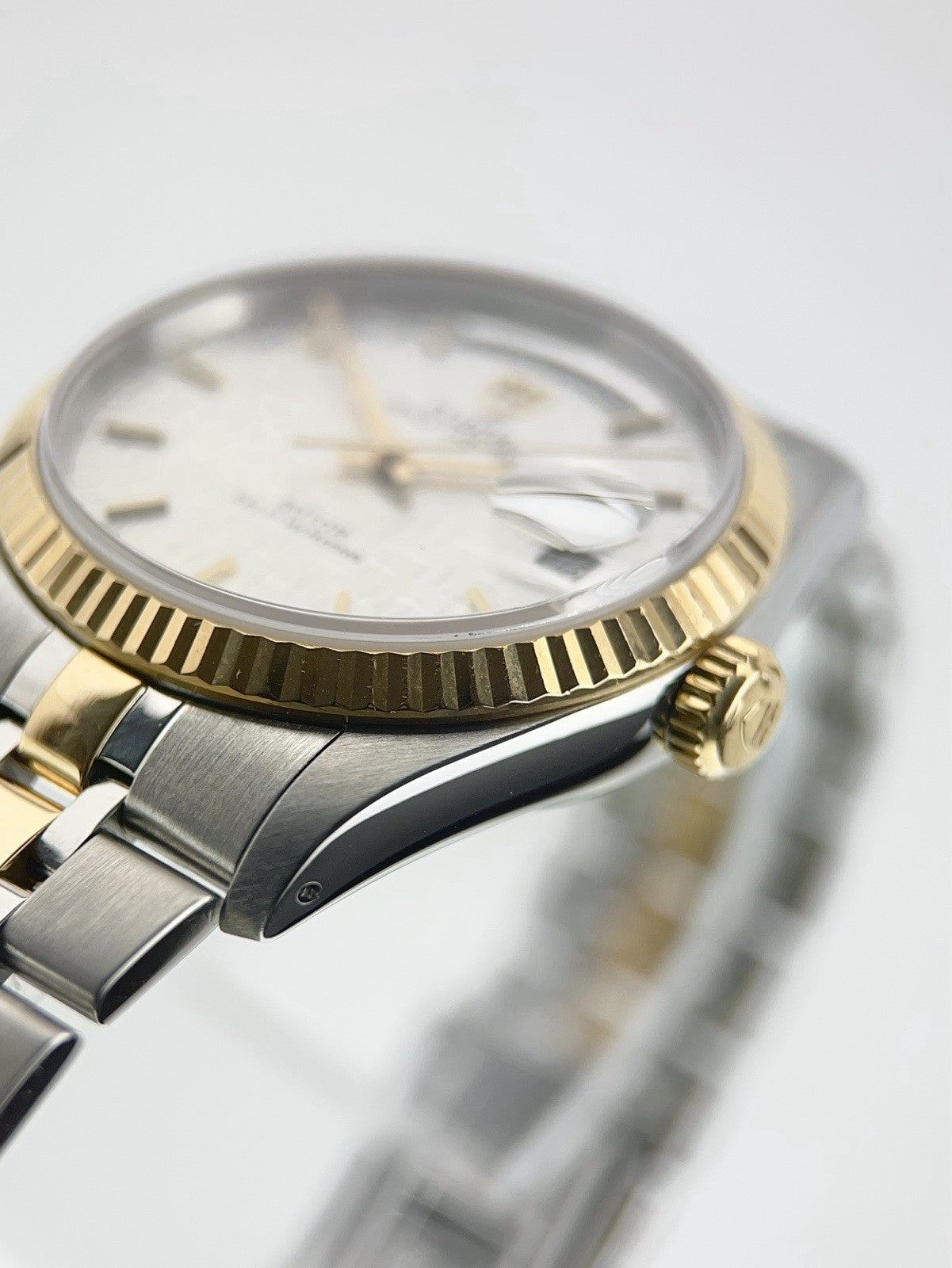 2019 Tudor Date Day Gold & Steel Silver Dial 36mm Men's Watch 76213 - Box/Papers