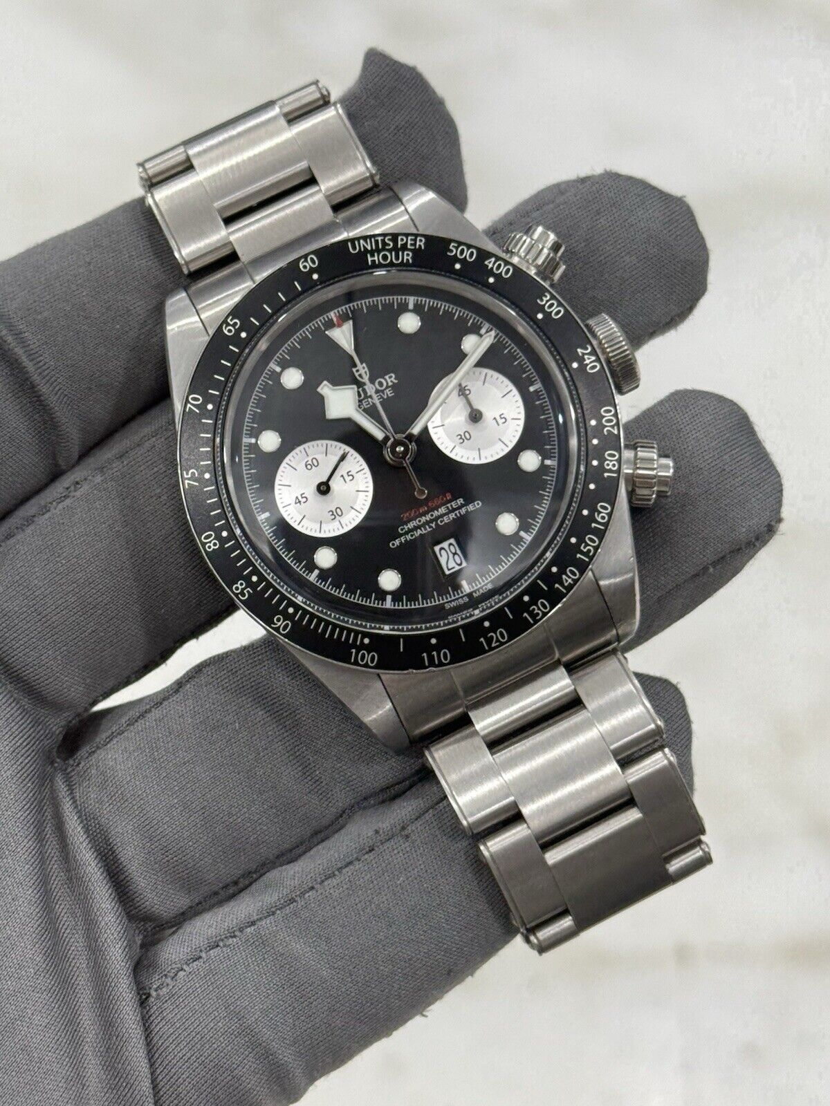 2022 Tudor Black Bay Chrono Steel Black 41mm Automatic Men’s Watch - Box/Paper