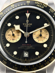 2021 Tudor Black Bay Chronograph S&G 41MM Two Tone Watch 79363N - Box/Papers