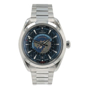Omega Seamaster Aqua Terra Worldtimer Steel Blue Dial 43mm 220.10.43.22.03.001
