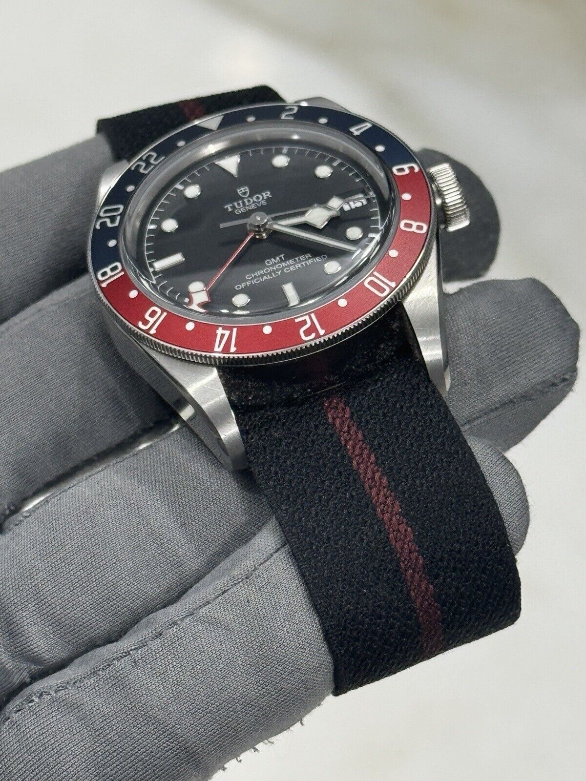 2021 Tudor Black Bay GMT Stainless Steel 41mm Automatic Men’s Watch 79830RB