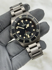 2018 Tudor Pelagos LHD Mens Black Watch 25610TNL Titanium Automatic Watch B/P