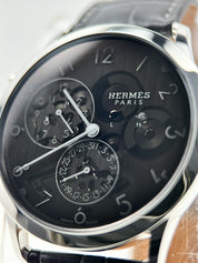 2022 Hermes Slim d'Hermes Watch Auto Platinum Men 39mm W054192WW00 - Box/Papers