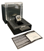 Zeroo Time The Gemini Double Tourbillon Steel Black Dial 45mm Manual ZDT001SBK