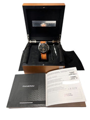2018 Panerai Luminor Marina GMT PAM01320 45mm Automatic Men's Watch - Box/Papers