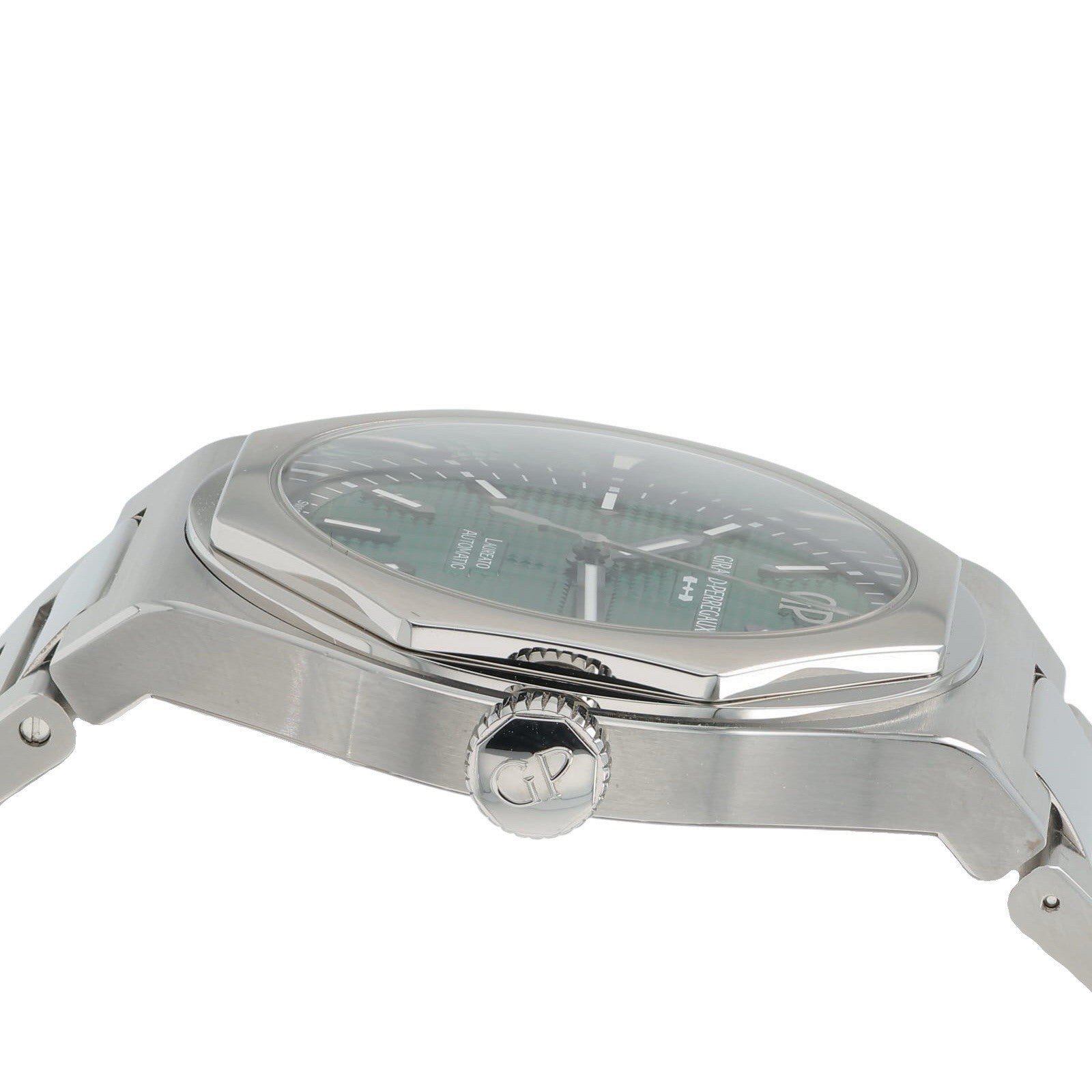 2025 Girard Perregaux Stainless Steel Green Dial 42mm Automatic Watch 81010