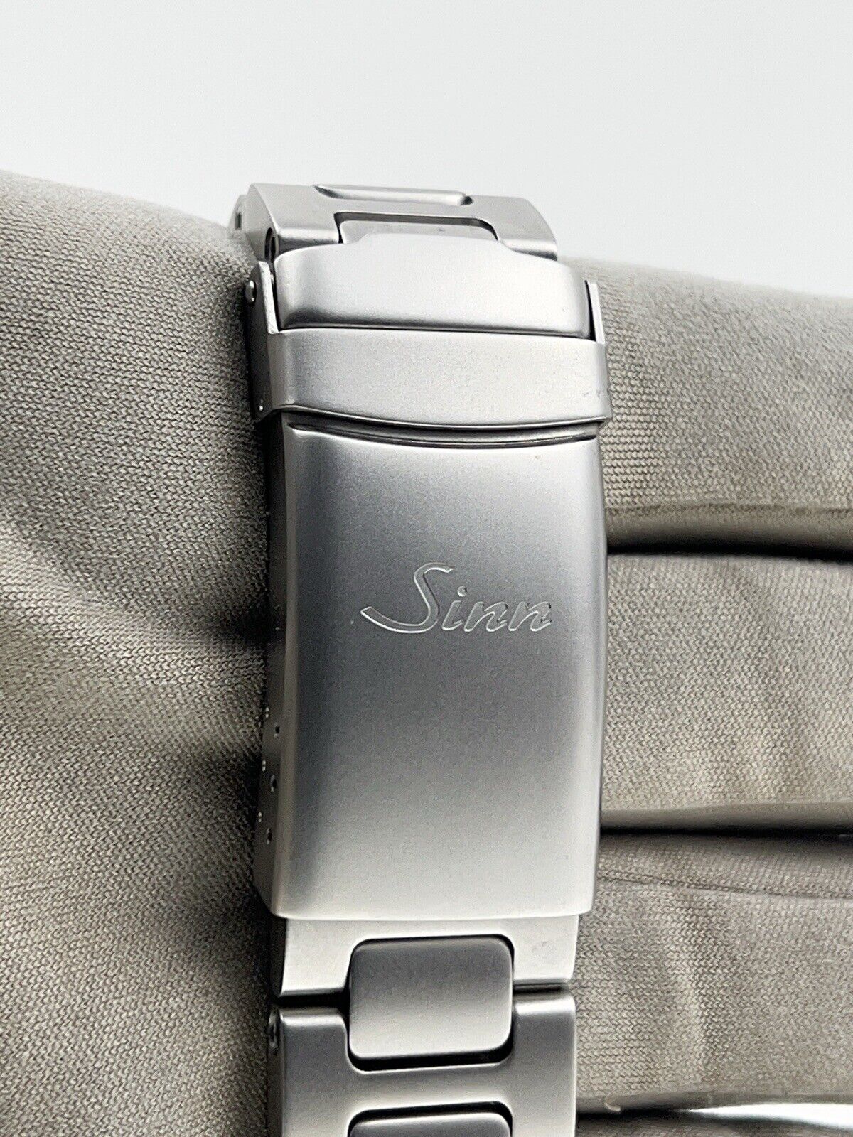 2020 Sinn EZM13 Chrono Steel Black 41mm Automatic Men’s Watch EZM13 - Box/Papers