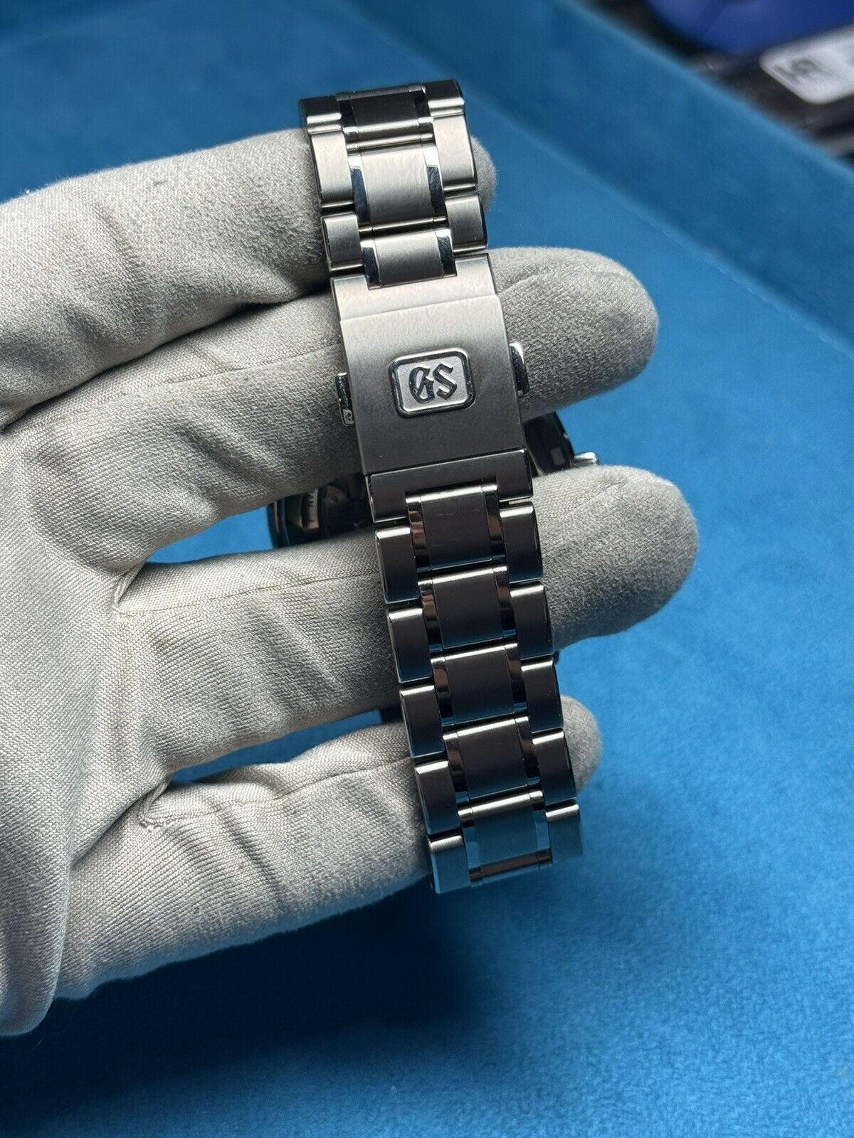 2023 Grand Seiko SBGA413 Spring Pink Dial Men's 40mm Automatic Watch - B/P