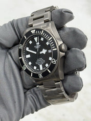 2017 Tudor Pelagos Black Dial Titanium Men's Watch 25600TN - Box & Papers