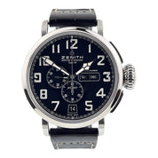 Zenith Pilot Type 20 Stainless Steel Black Dial 48mm Automatic Mens 03.2430.4054