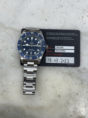 2022 TUDOR Black Bay 79030B Stainless Steel Men's Automatic Watch - Box/Papers