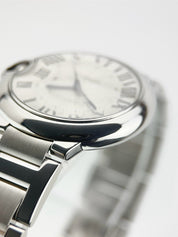 2020 Cartier Ballon Bleu Steel Silver Dial 36mm Automatic Mens Watch W6920046