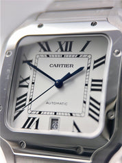 2020 Cartier Santos Large Stainless Steel Automatic Men’s Watch WSSA0018