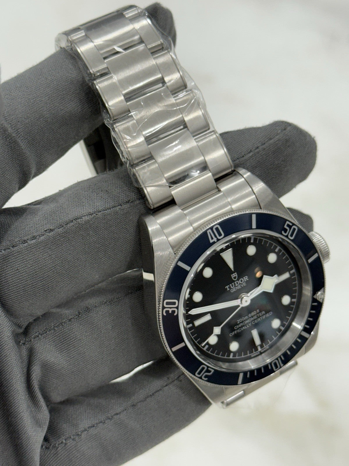 2019 Tudor Black Bay Blue Steel Automatic Men's Watch 79230B - Box & Papers