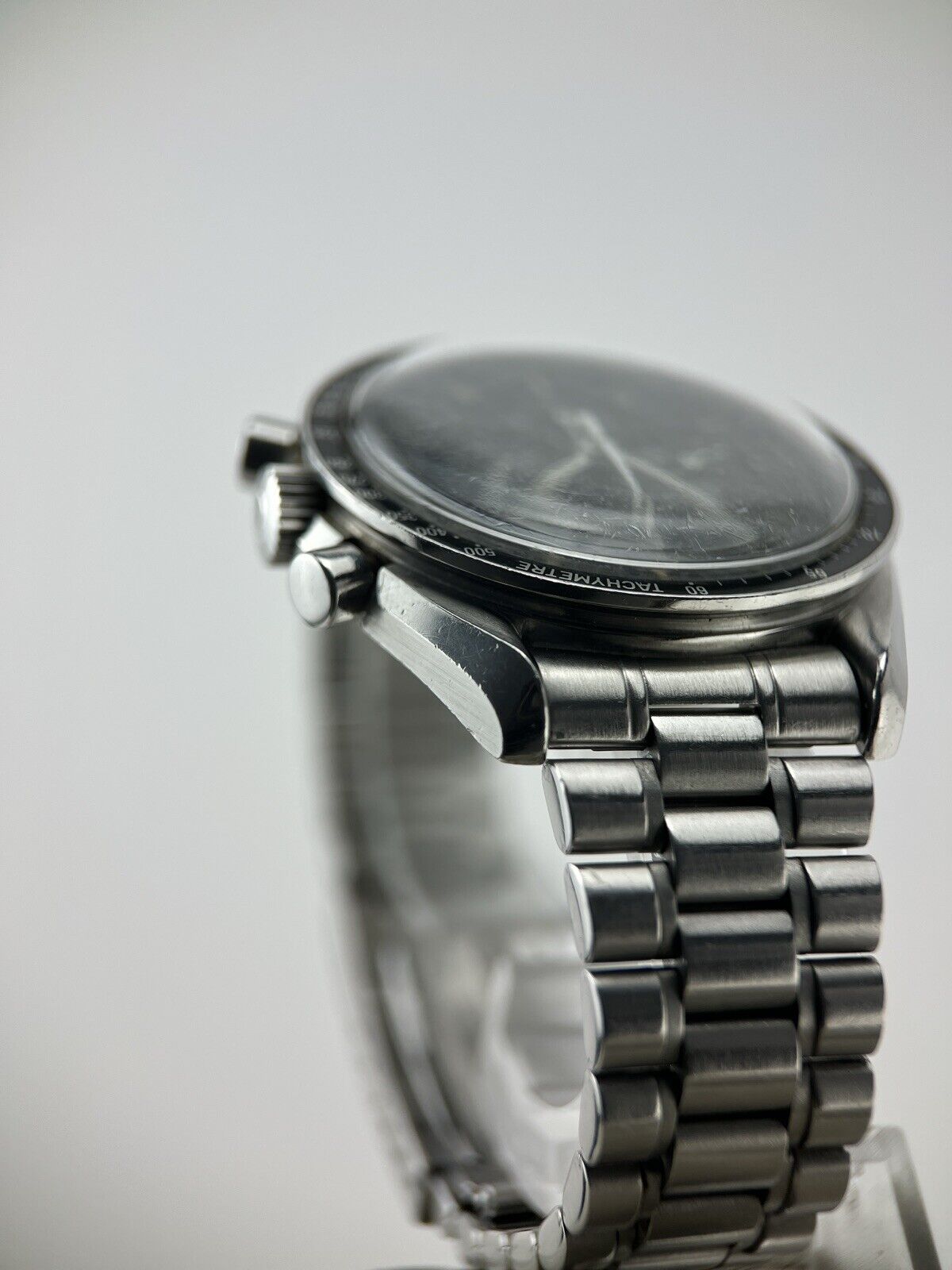 1985 Men's Omega Speedmaster Moonwatch Exhibition Back 3592.50 Apollo XI Watch